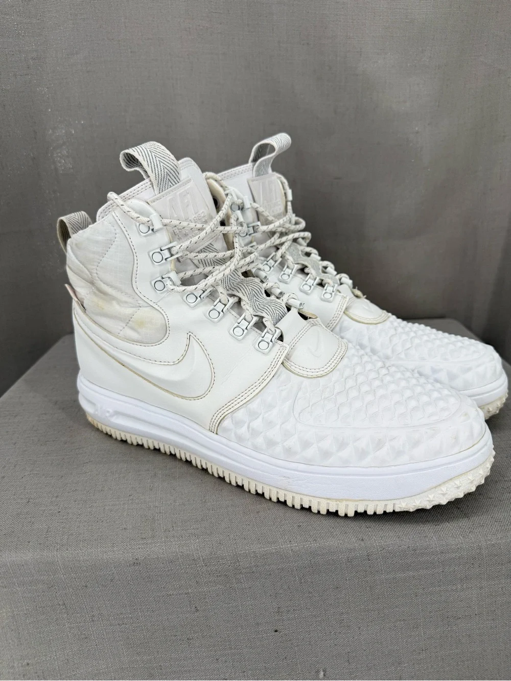 Nike Lunar Force 1 Duckboot white mens sz 11.5